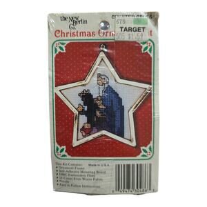 New Berlin Company Counted Cross stitch Ornament kit 3 Wiseman Kings Christmas